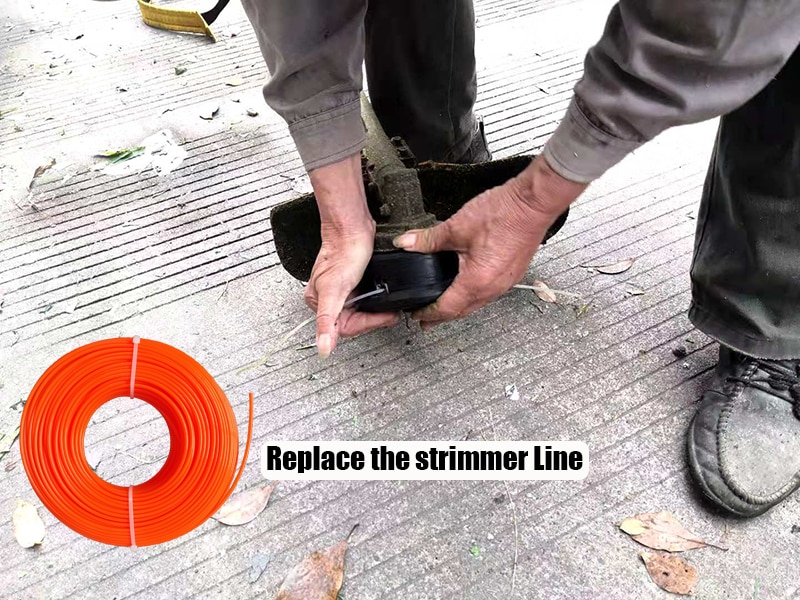 15m*2.0mm/2.4mm/2.7mm/3mm/3.3mm/4.0mmMowing Nylon Grass Trimmer Rope Brush Cutter Strimmer Line Mowing Wire Lawn Mower Accessory 22 H114643e2c1be4d0a91556a3207c8af6aE
