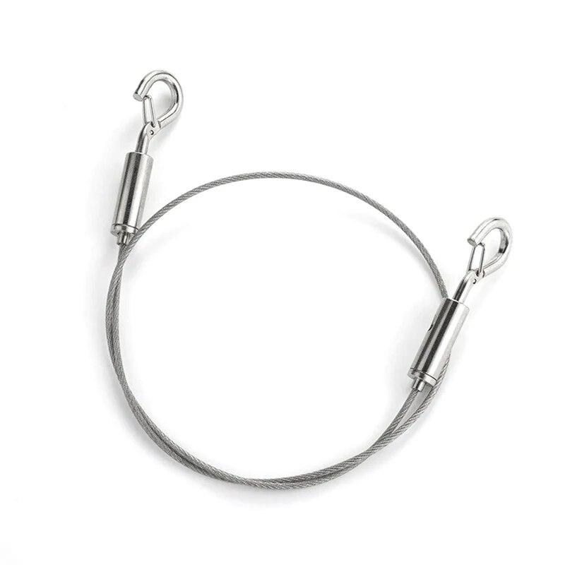 1.5mm Stainless Steel Wire Rope Sling Spring Hook Antifall Safety Lanyard Strong Load-Bearing Adjustable Clothesline 11 Seb037c1a06e449a69b97ff1acf8e5701h